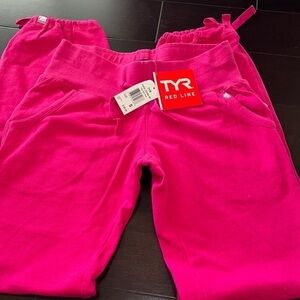 TYR | Fuchsia Sweatpants - Women size Small.  NWTS Barbie Core